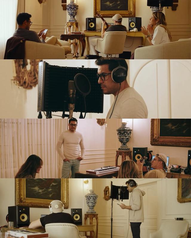 Na'vi con artistas y colegas